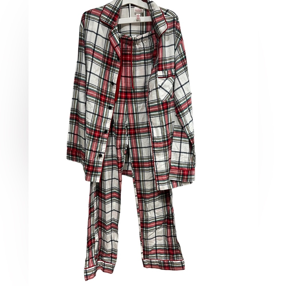 2 pc, foolishness Flannel Pajamas set for men and women- Size: